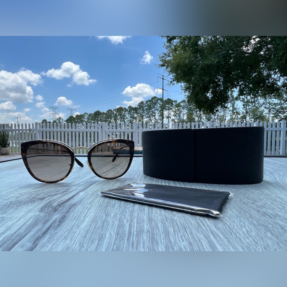 Prada Tortoise Sunglasses
